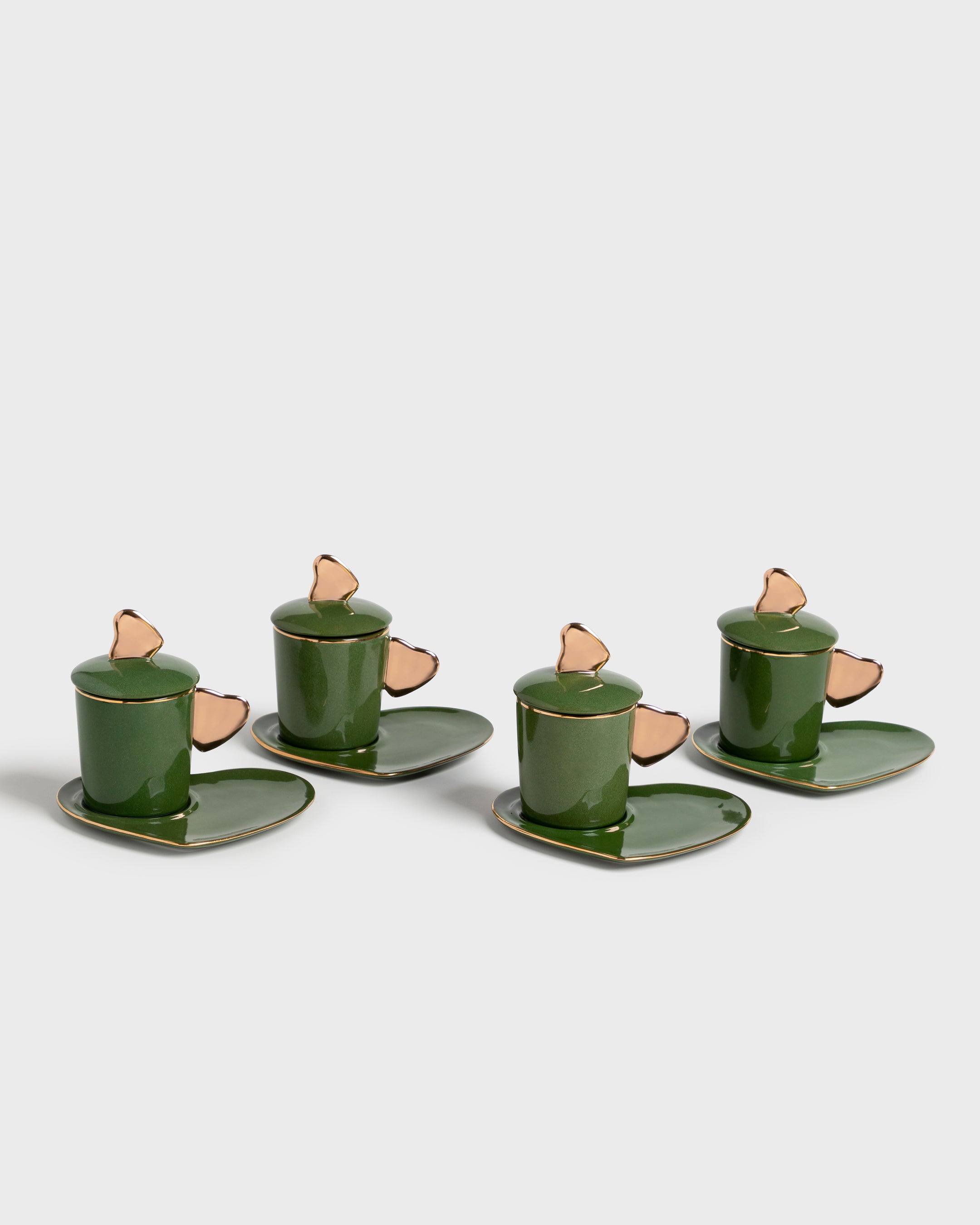 Espresso Cup and Saucer Coracao (4)
