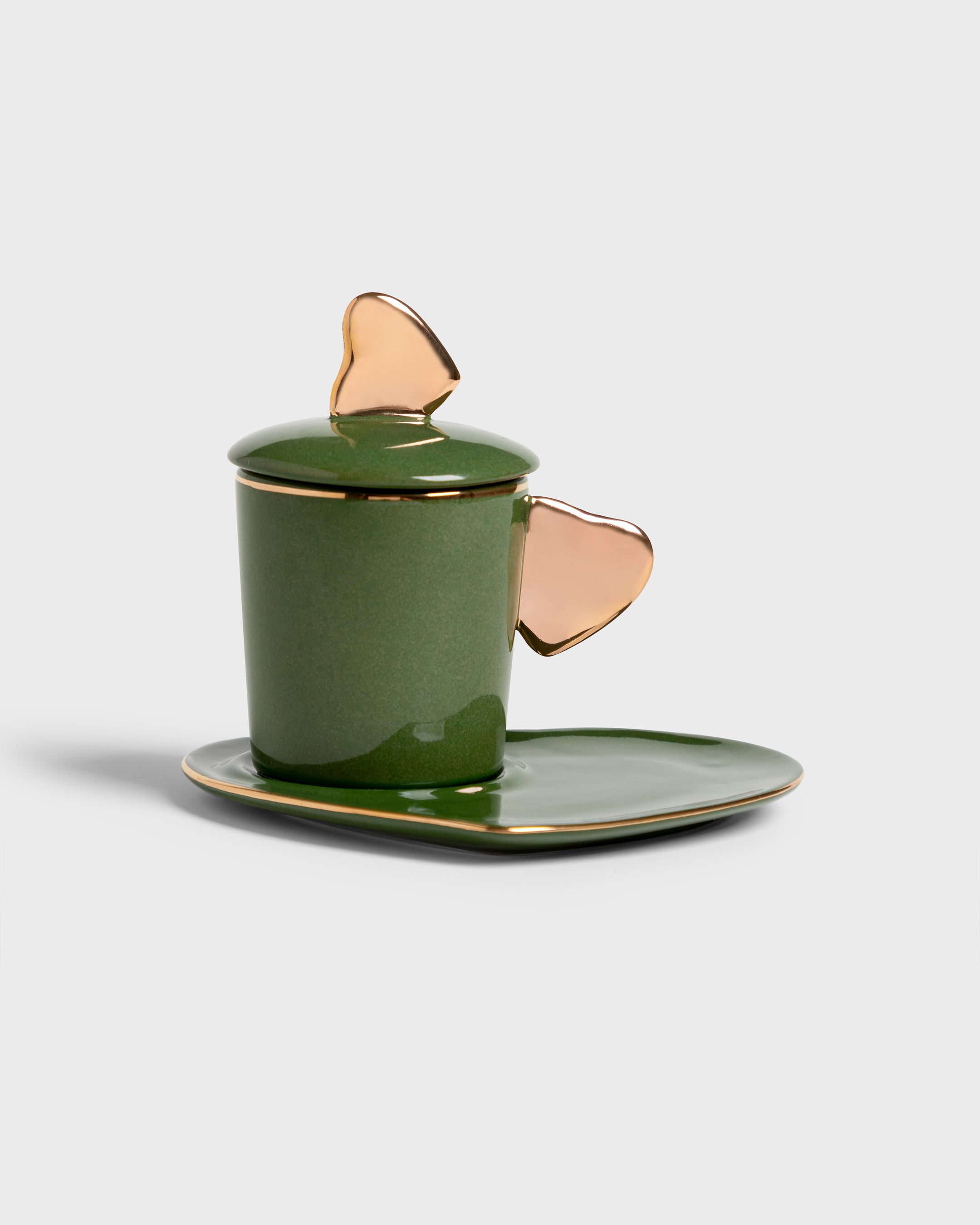 Espresso Cup and Saucer Coracao (4)