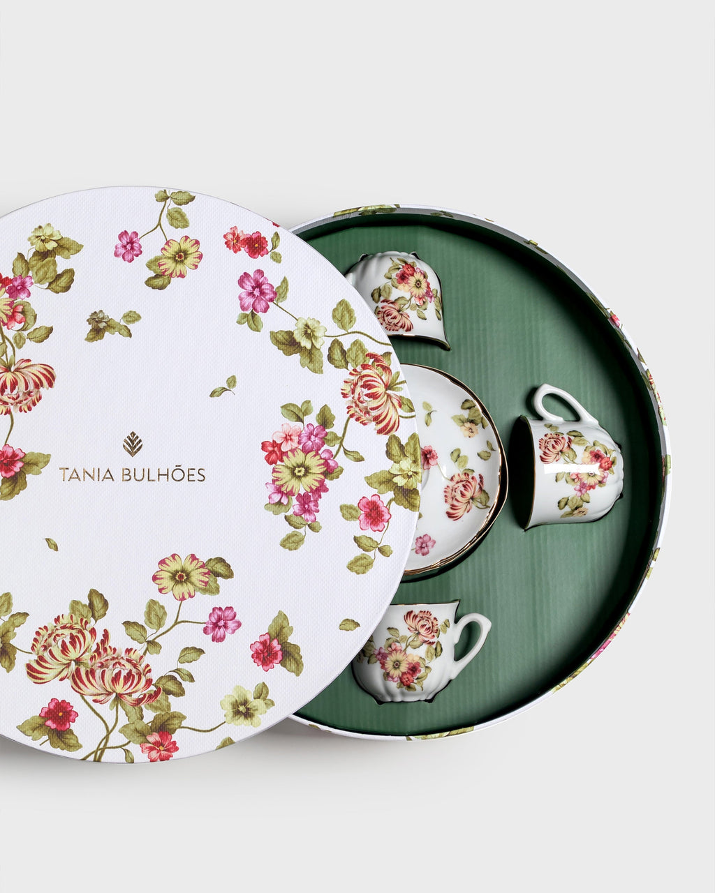 Espresso Cup and Saucer Flor do Ocidente (4)