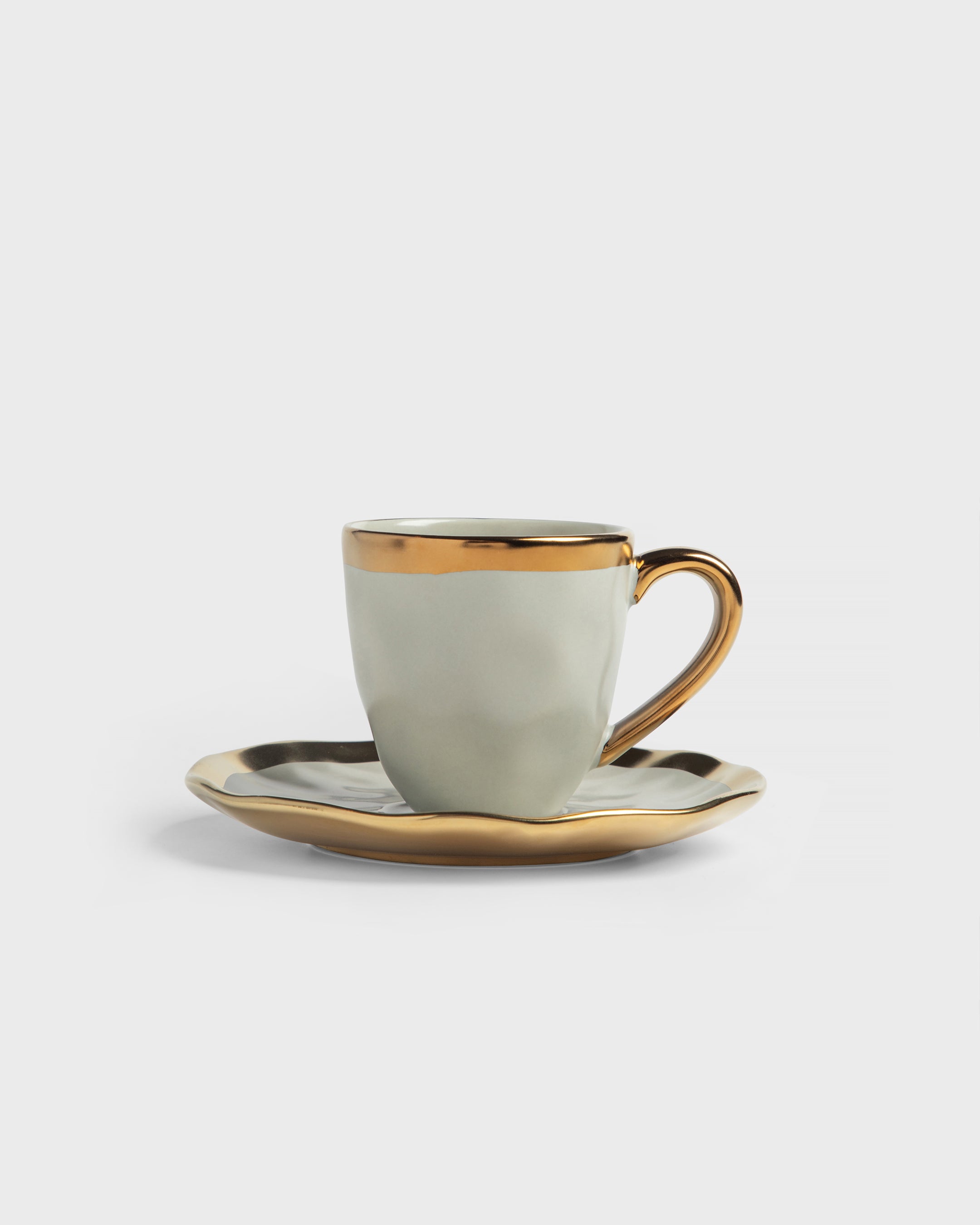 Espresso Cup and Saucer Mediterraneo Sand