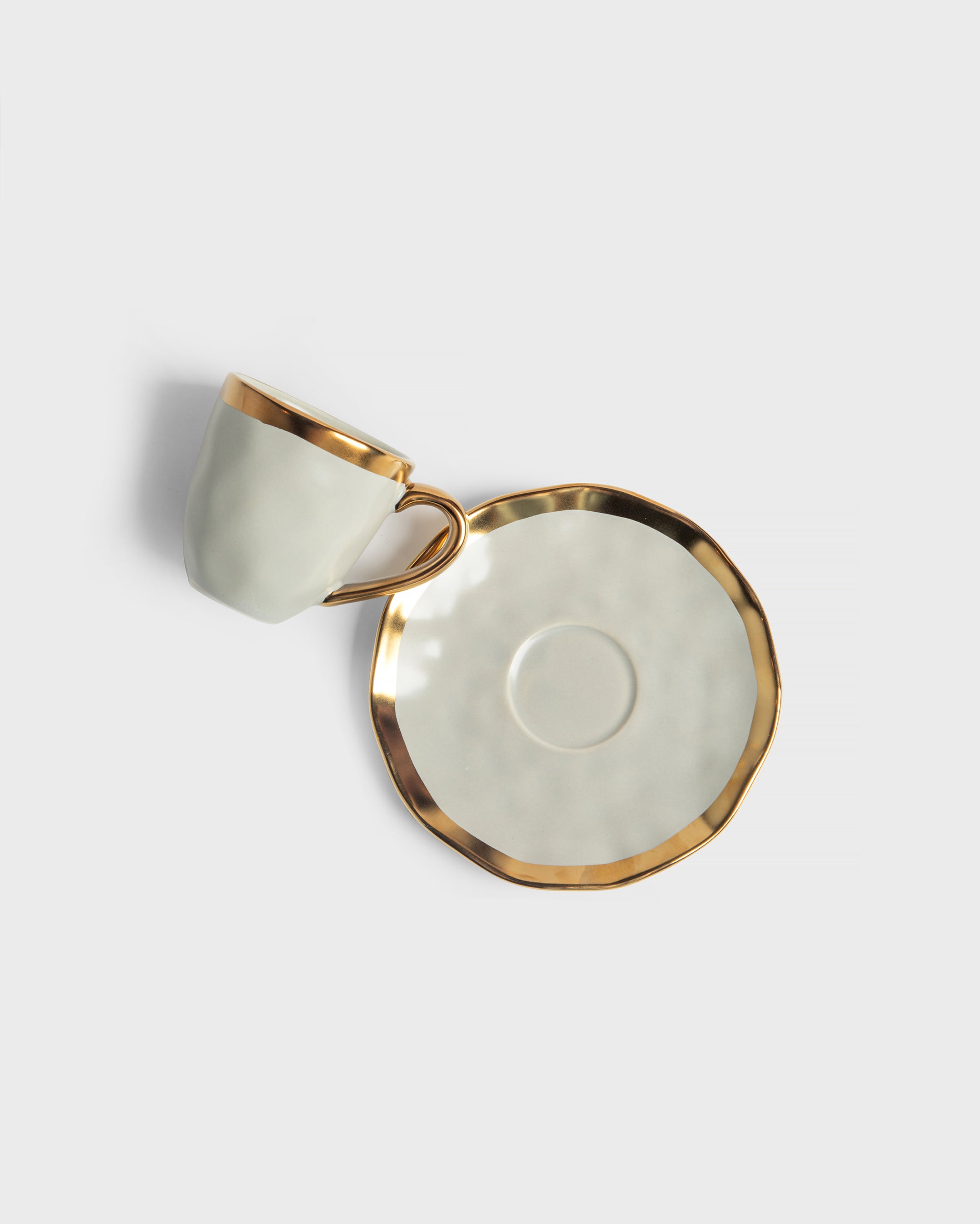 Espresso Cup and Saucer Mediterraneo Sand