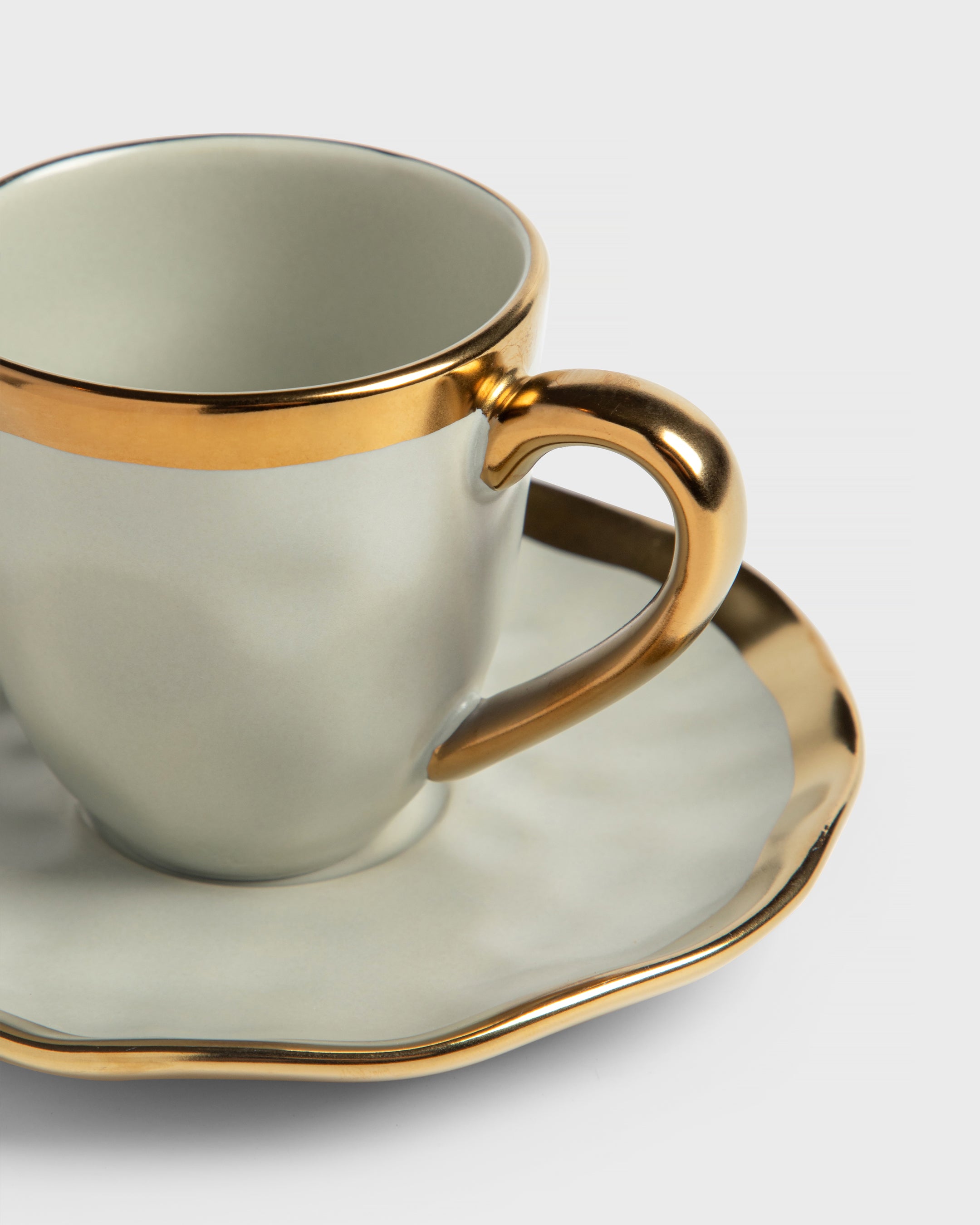 Espresso Cup and Saucer Mediterraneo Sand