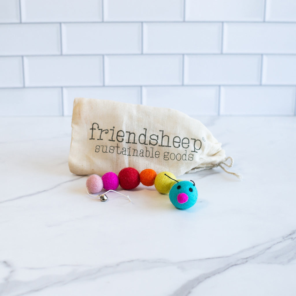 Rainbow Kat the Caterpillar Eco Toy