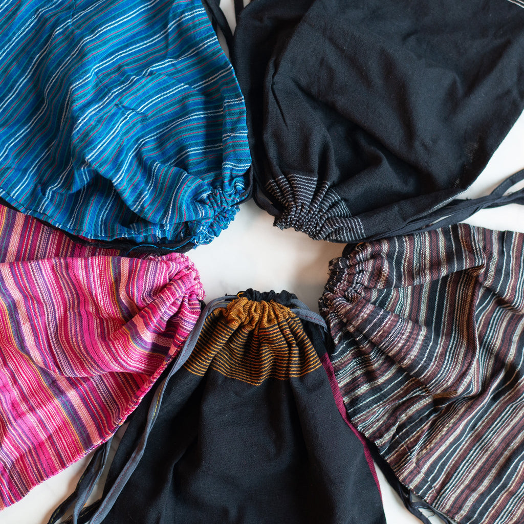 Recycled Drawstring Bag