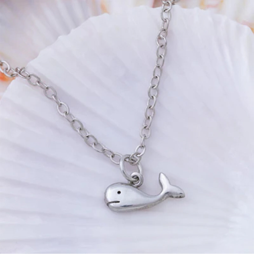 Under the Sea Pewter Necklace