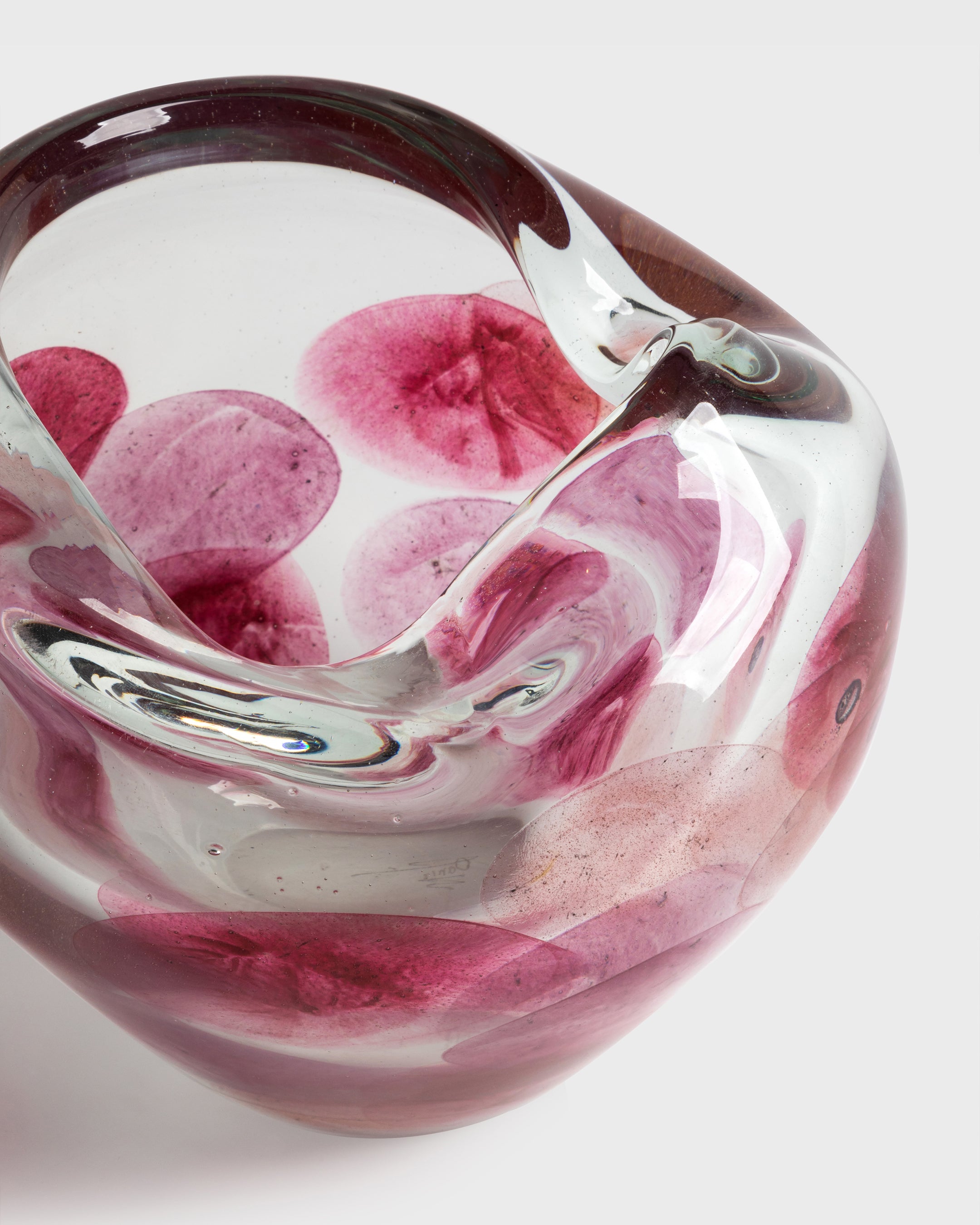 Glass Vase Cielo Magenta