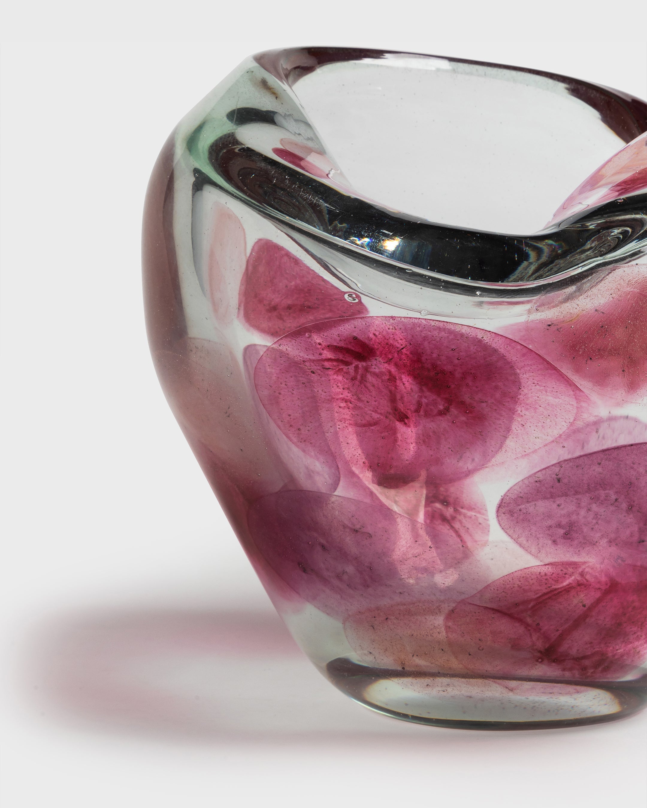 Glass Vase Cielo Magenta