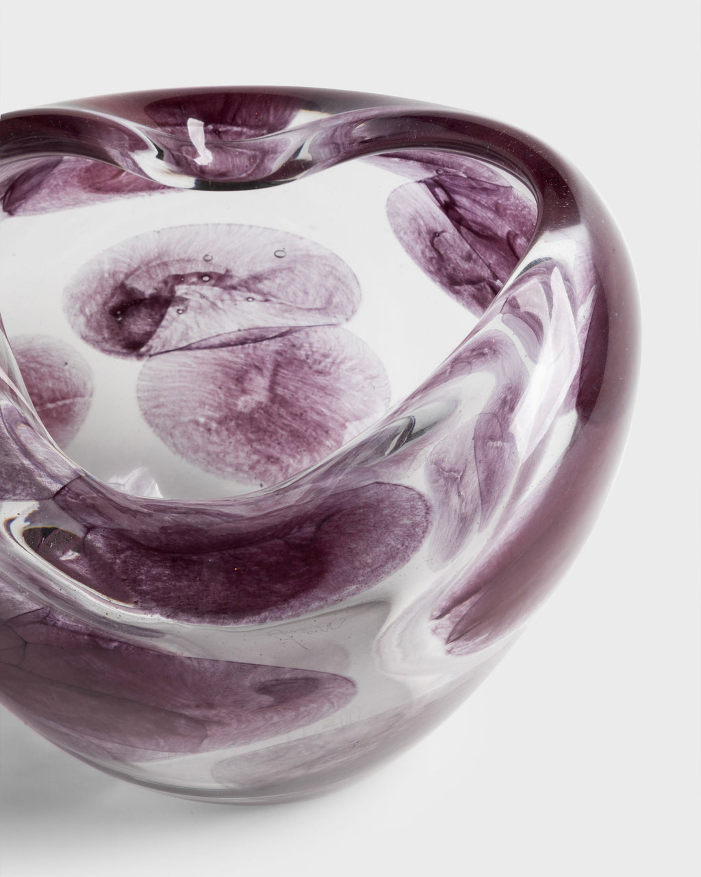 Glass Vase Cielo Violet