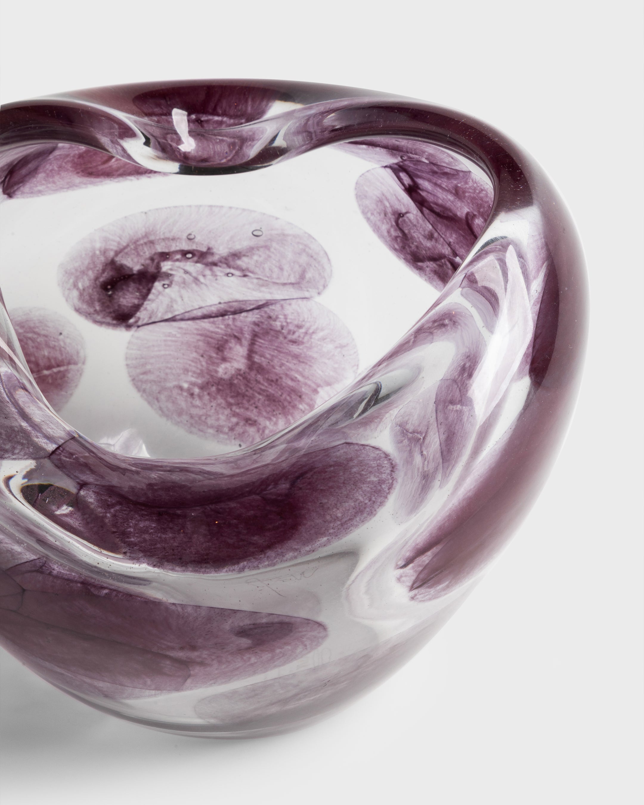 Glass Vase Cielo Violet