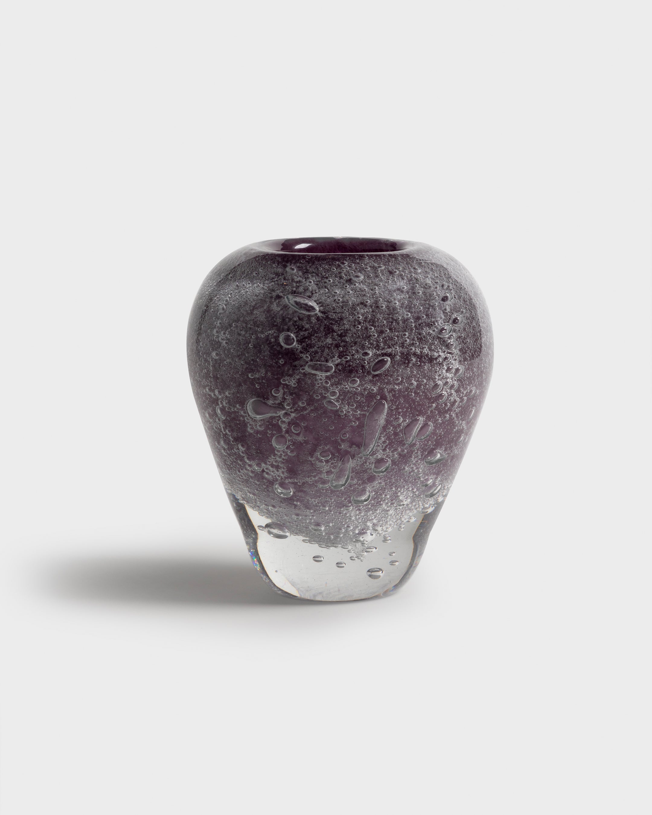 Glass Vase Stellato Violet