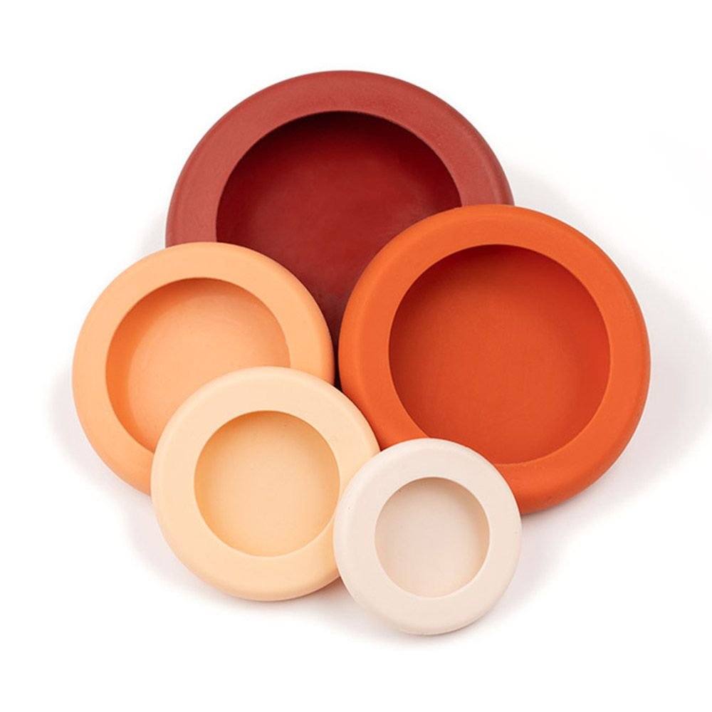Reusable Silicone Food Savers - Set of 5