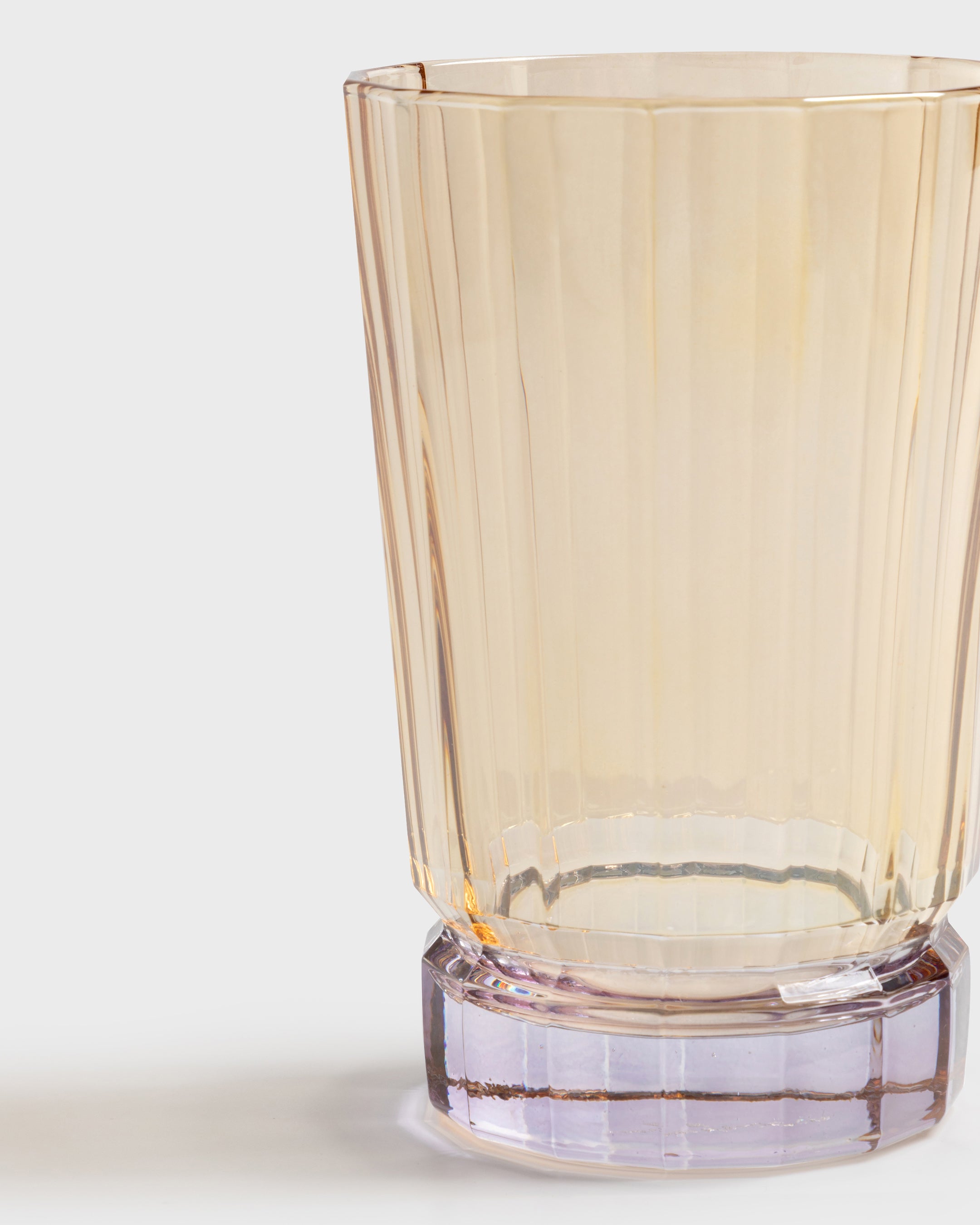 Long Glass Verona Amber & Purpura
