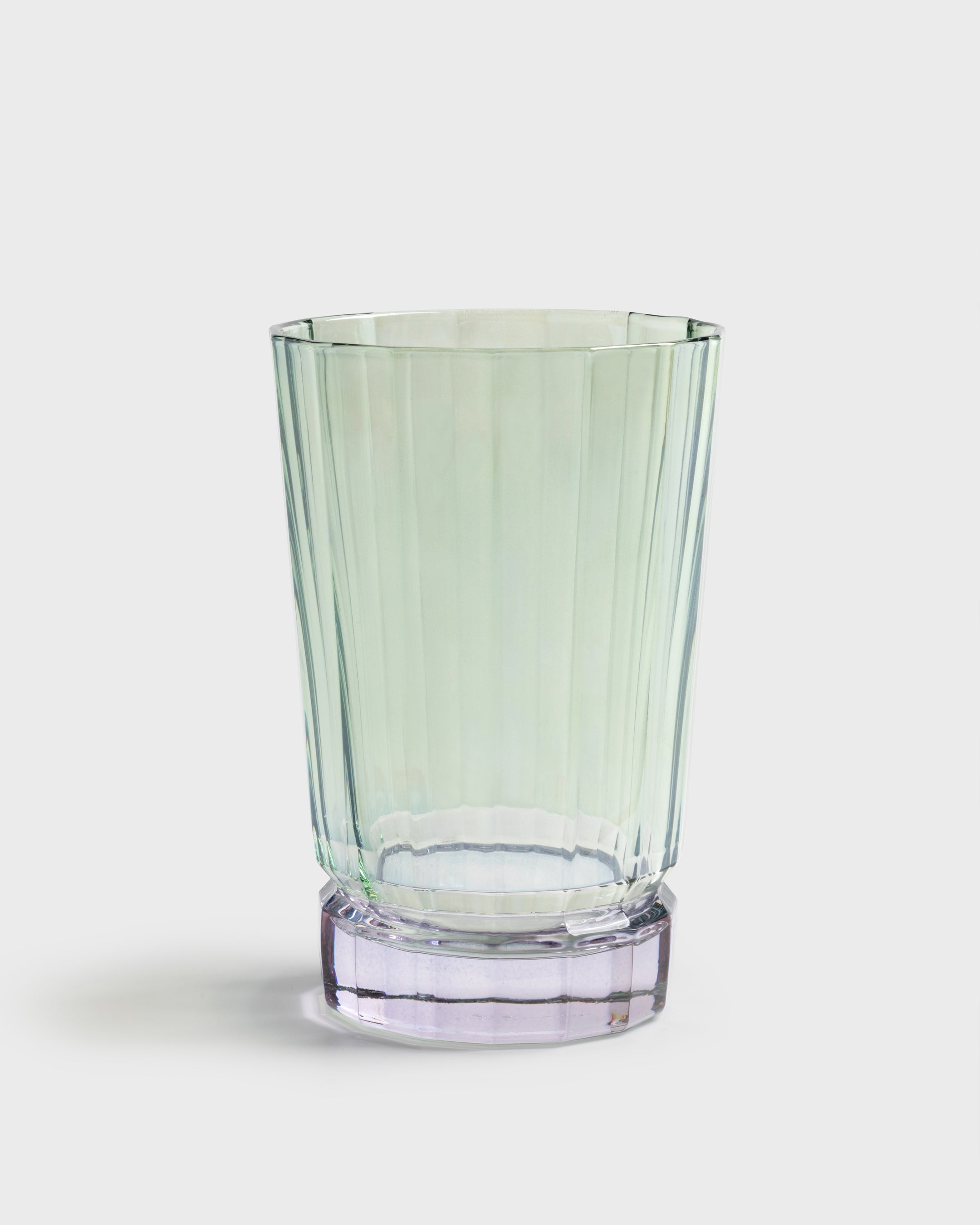 Long Glass Verona Green & Purpura