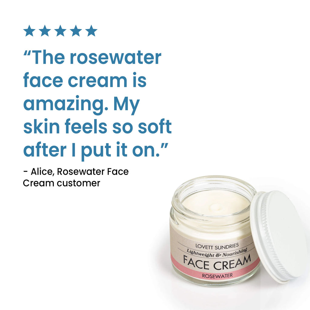 Rosewater Face Cream