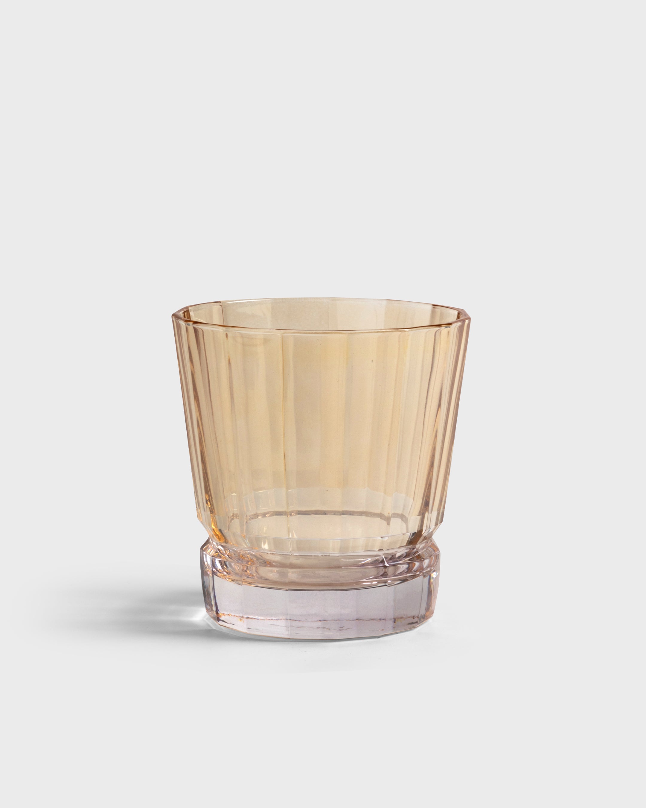 Short Glass Verona Amber & Purpura