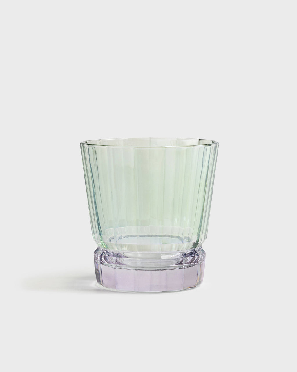 Short Glass Verona Green & Purpura