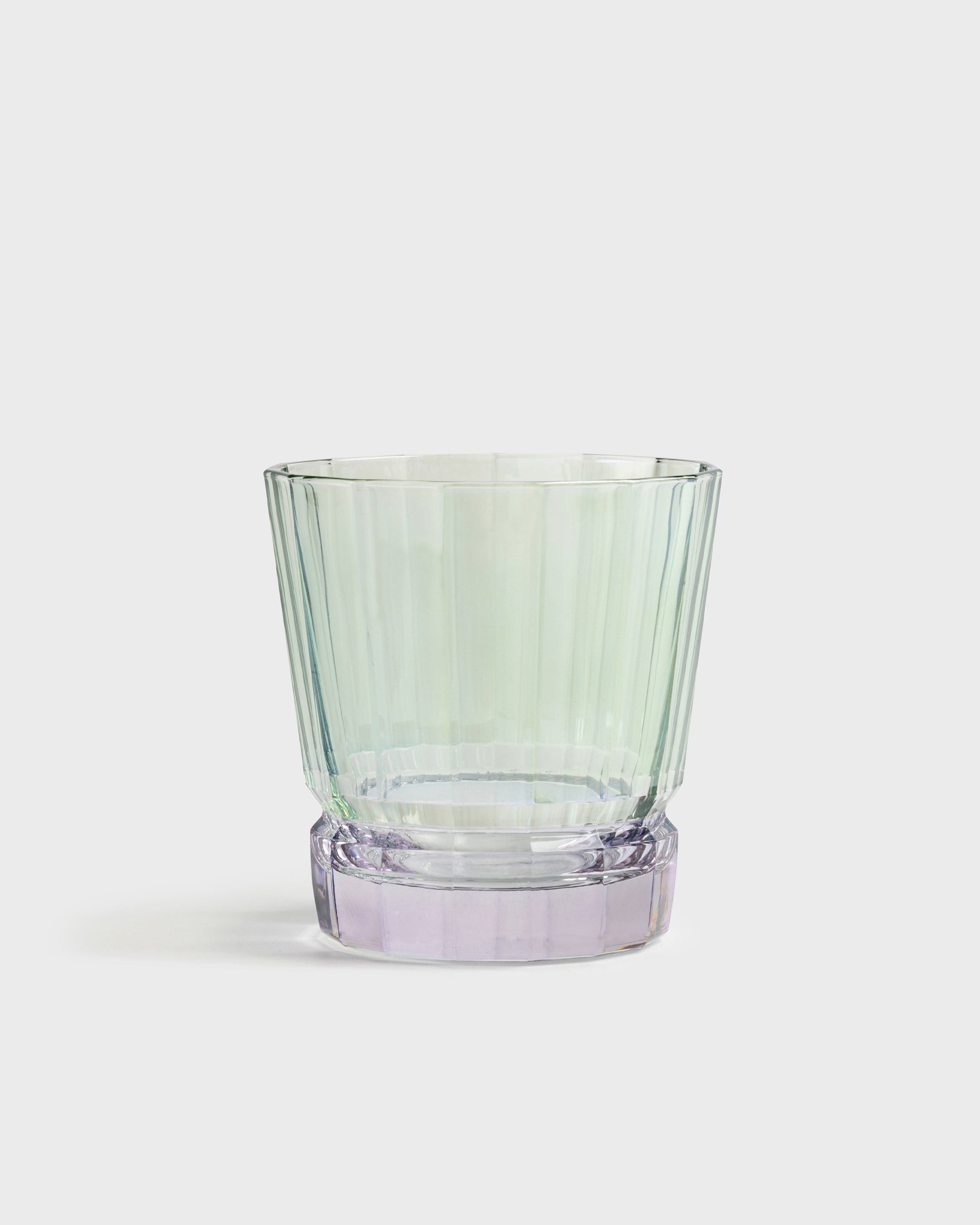 Short Glass Verona Green & Purpura
