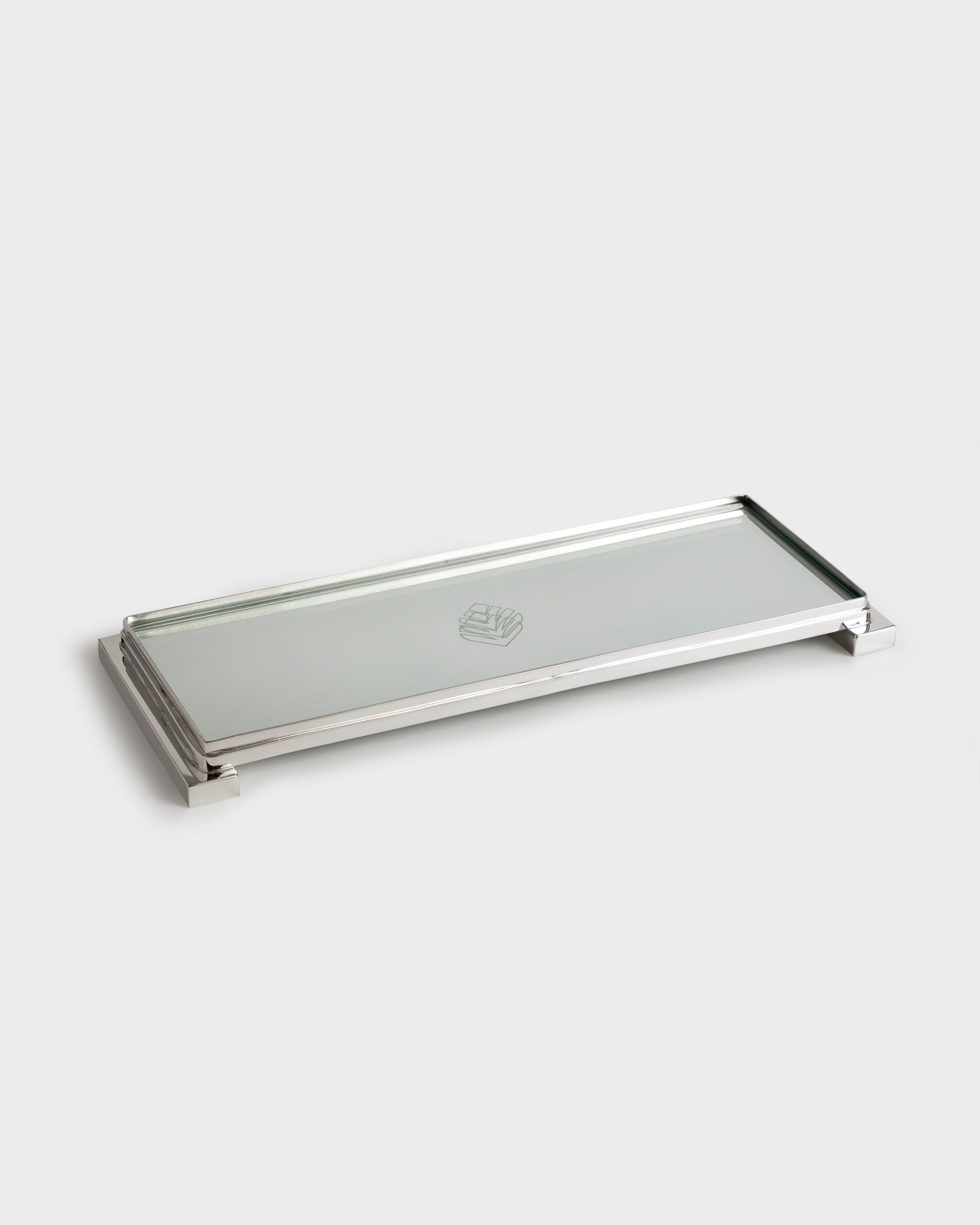 Silver Bath Tray Tania Bulhoes Large