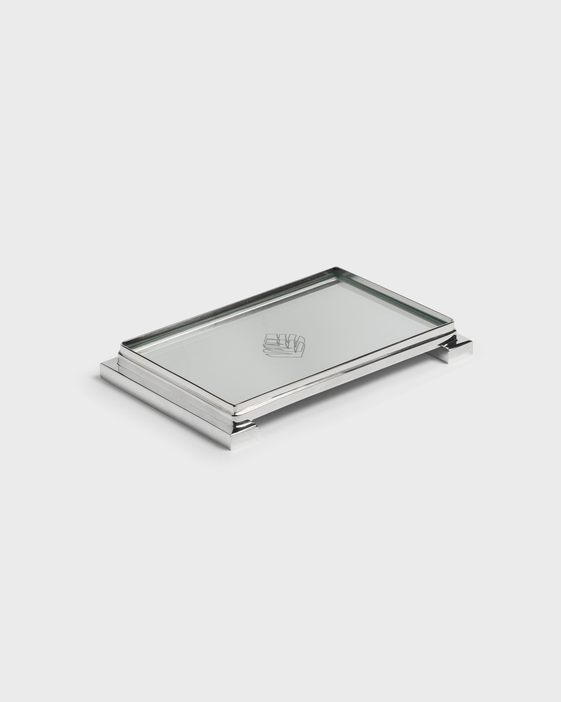 Silver Bath Tray Tania Bulhoes Medium