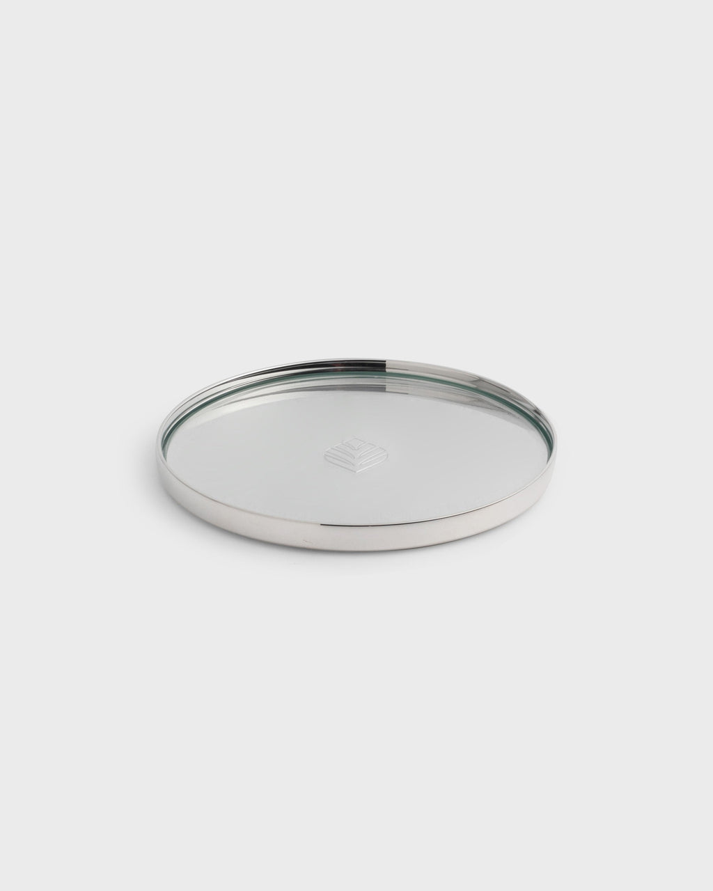 Silver Bath Tray Tania Bulhoes Round