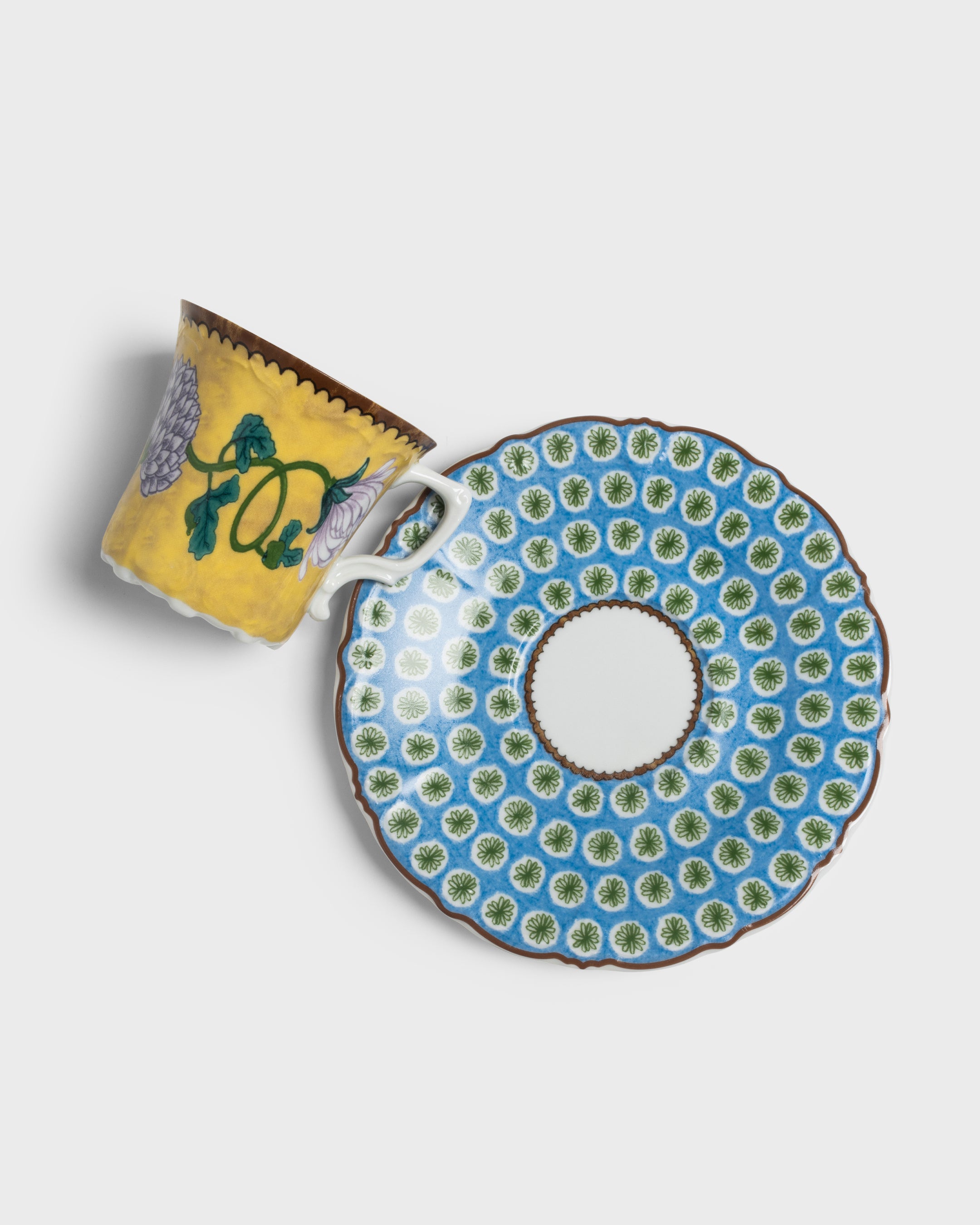 Tea Cup and Saucer Cravo e Canela