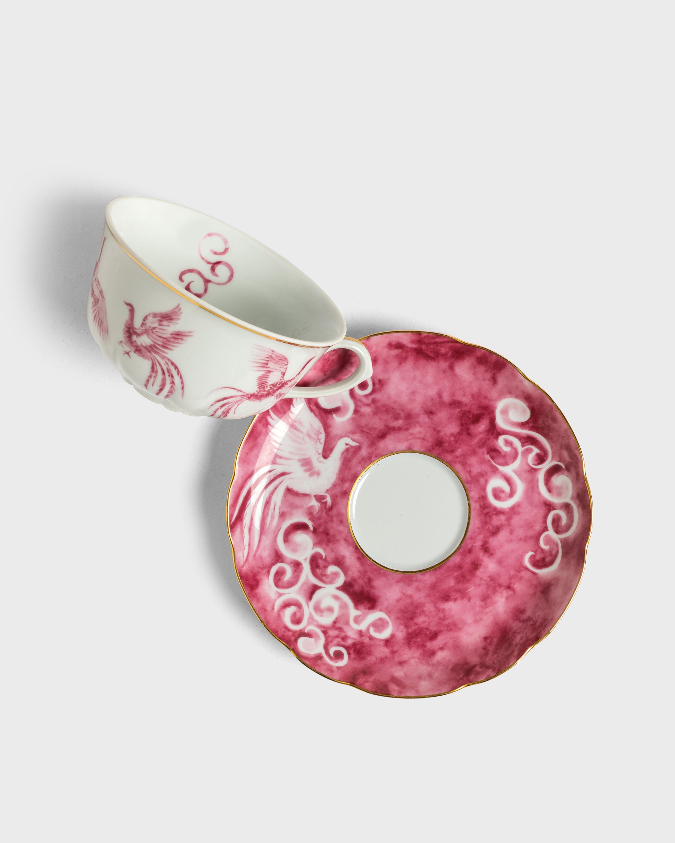 Tea Cup and Saucer Fenix