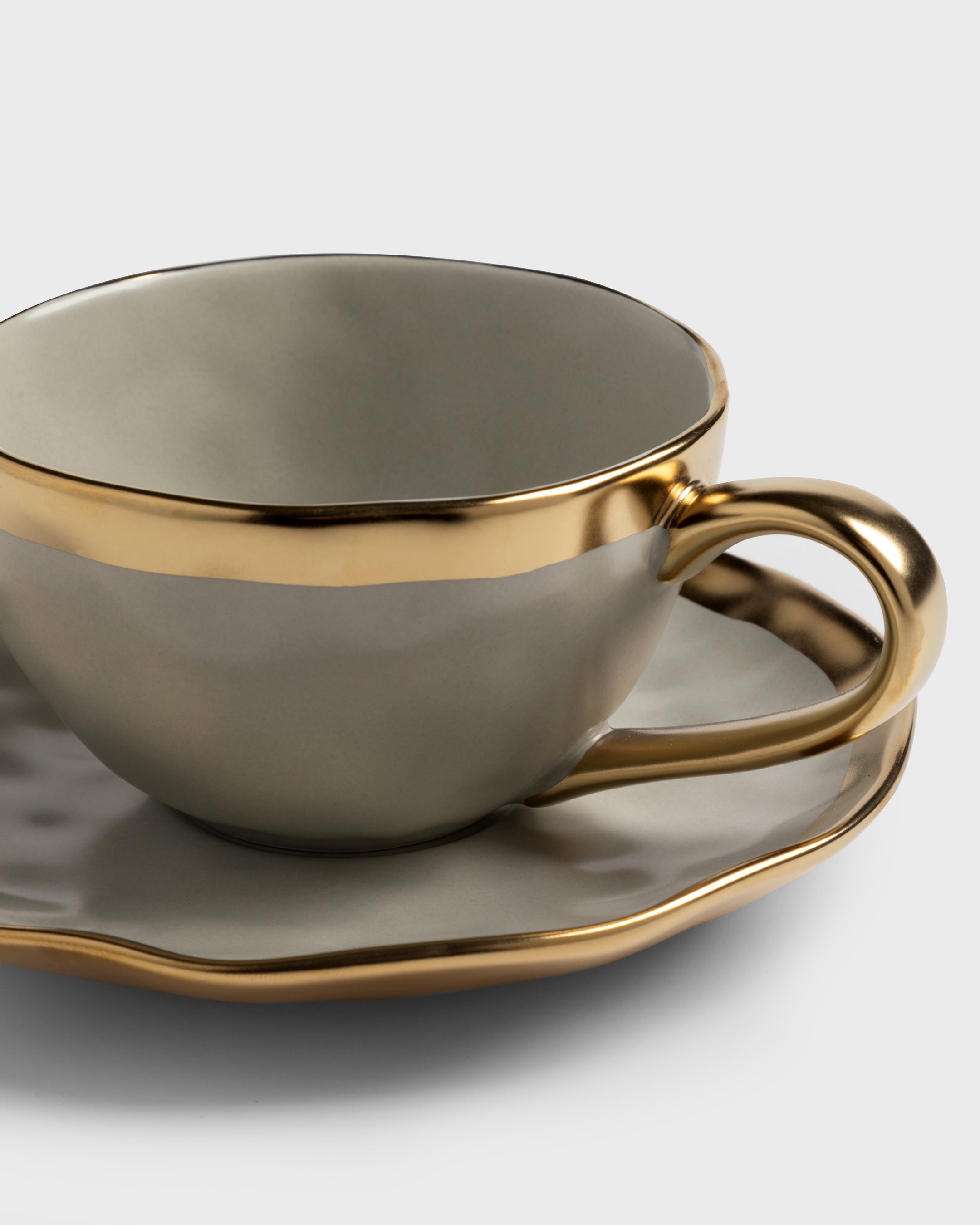 Tea Cup and Saucer Mediterraneo Sand