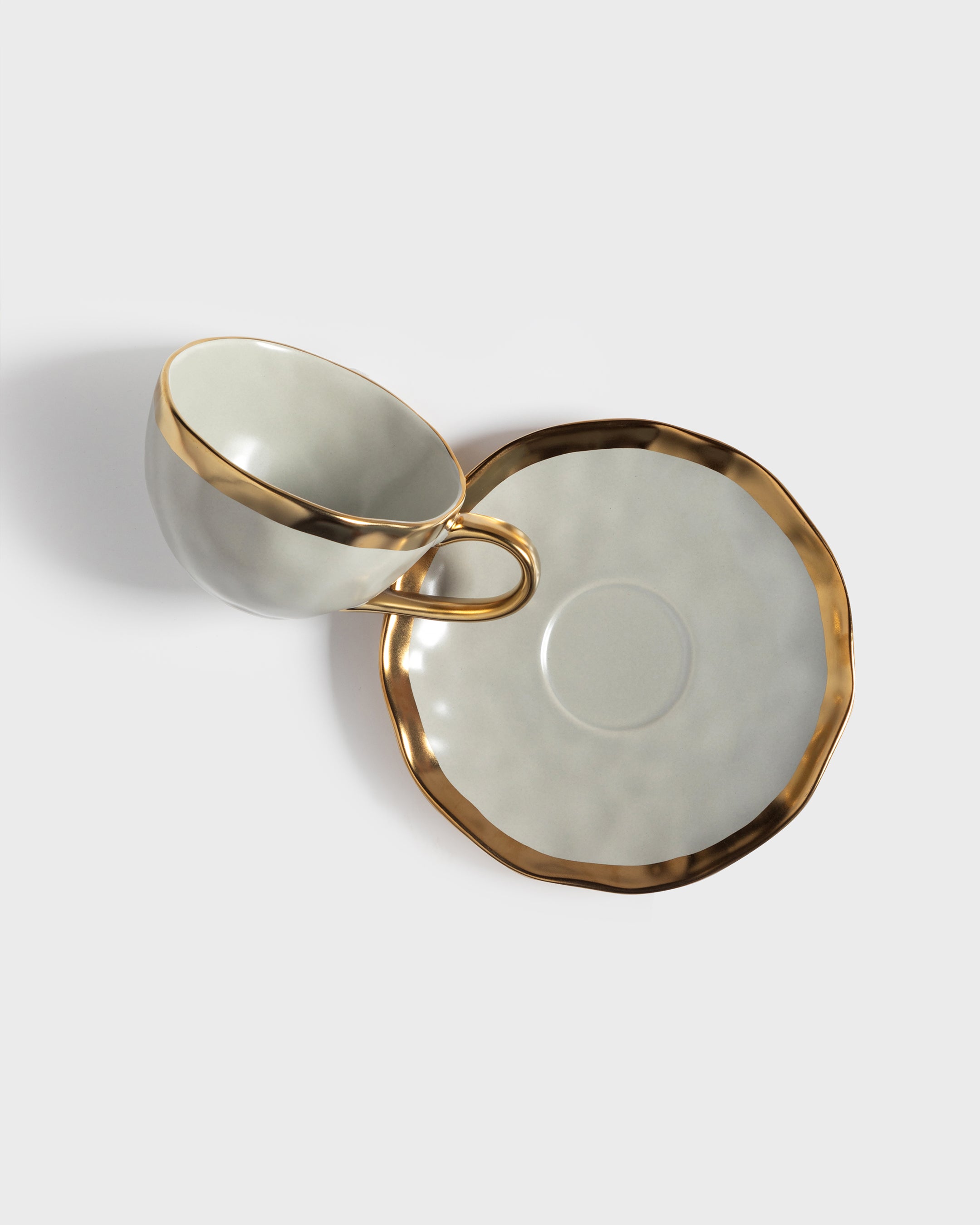 Tea Cup and Saucer Mediterraneo Sand