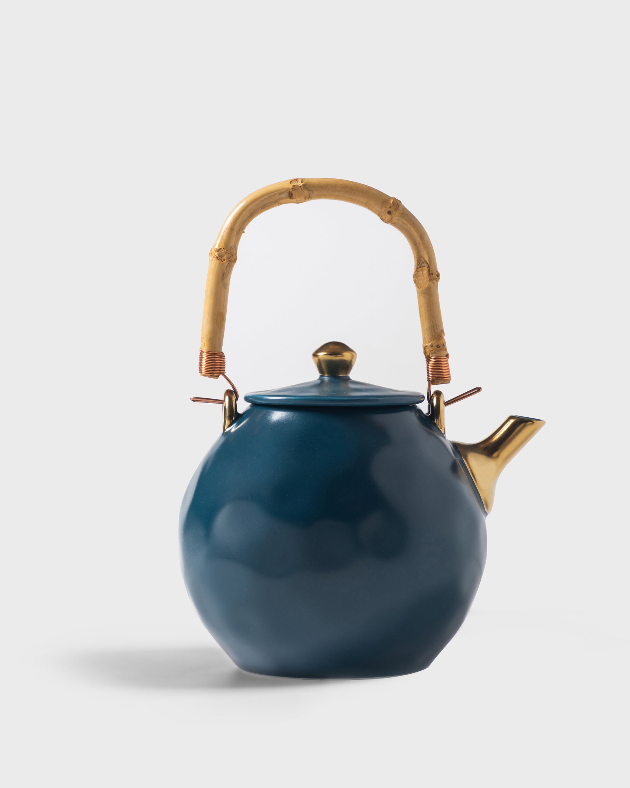 Teapot Mediterraneo Cobalt Blue